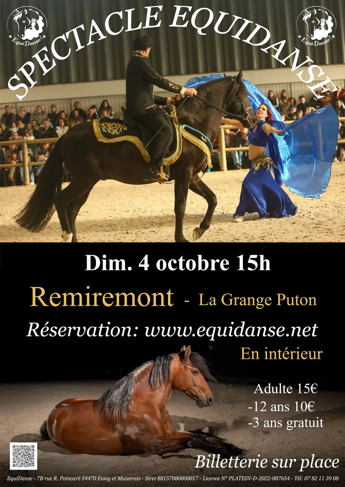 Spectacle EquiDanse à Remiremont