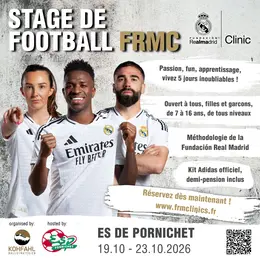 Stage de football E.S. Pornichet x Fundacion Real Madrid Clinics 