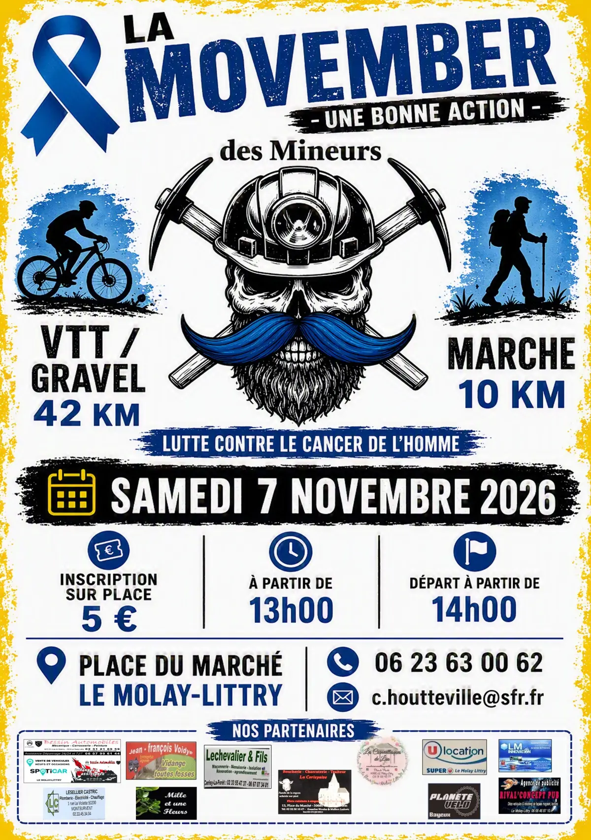 Movember des mineurs 