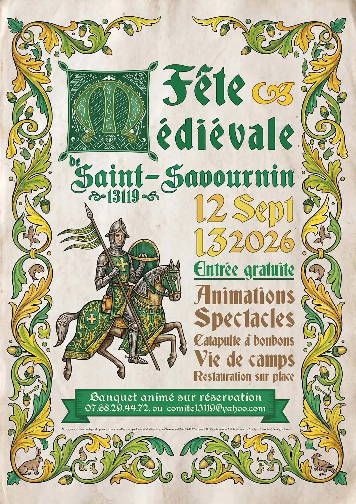3e édition des Médiévales de Saint-Savournin