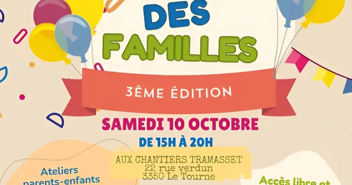 3e édition journées des familles