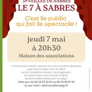 3è veillée : Le 7 à Sabres