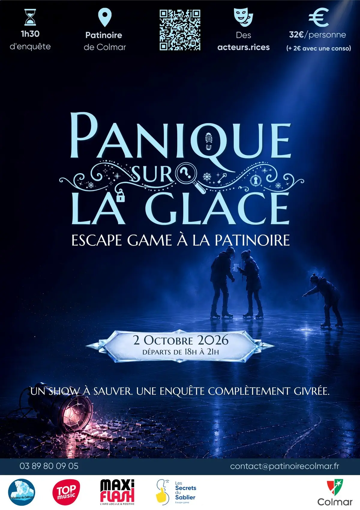 Escape game - panique à la patinoire