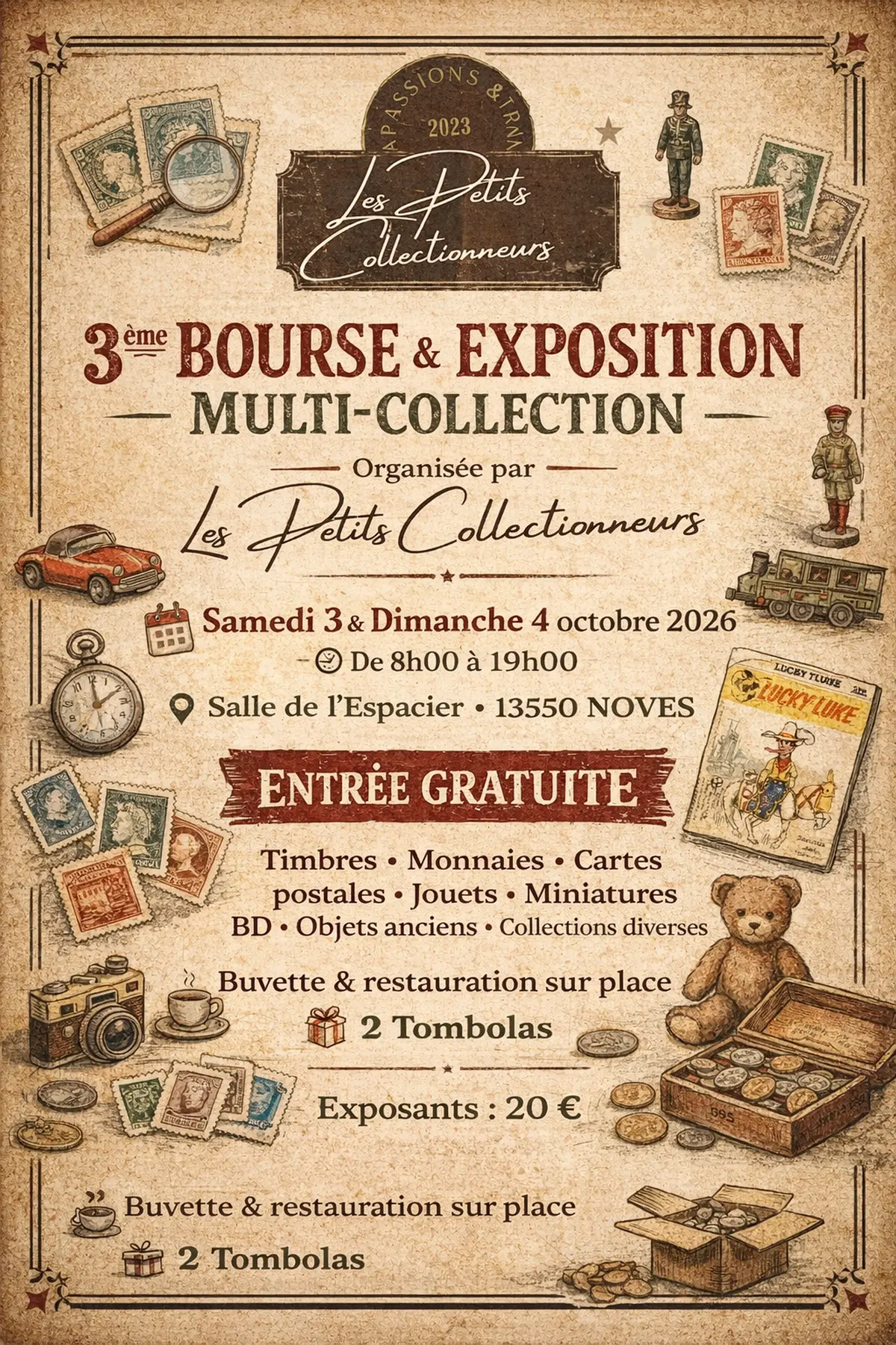 3eme bourse & exposition des petits collectionneurs