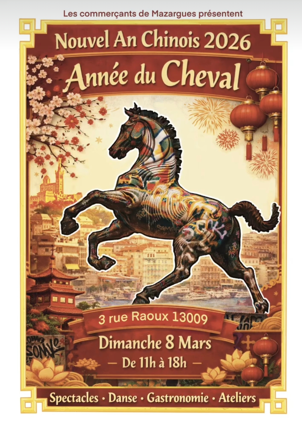 3eme édition marché chinois de Mazargues