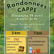 3ème Randonnée pédestre de Parnay organisée par le C.A.P.P.E.