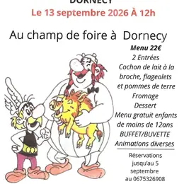 3ème repas champêtre de la société de chasse des bois de Dornecy