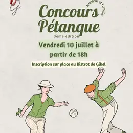 3ème Tournoi De Pétanque Du Bistrot De Gibel