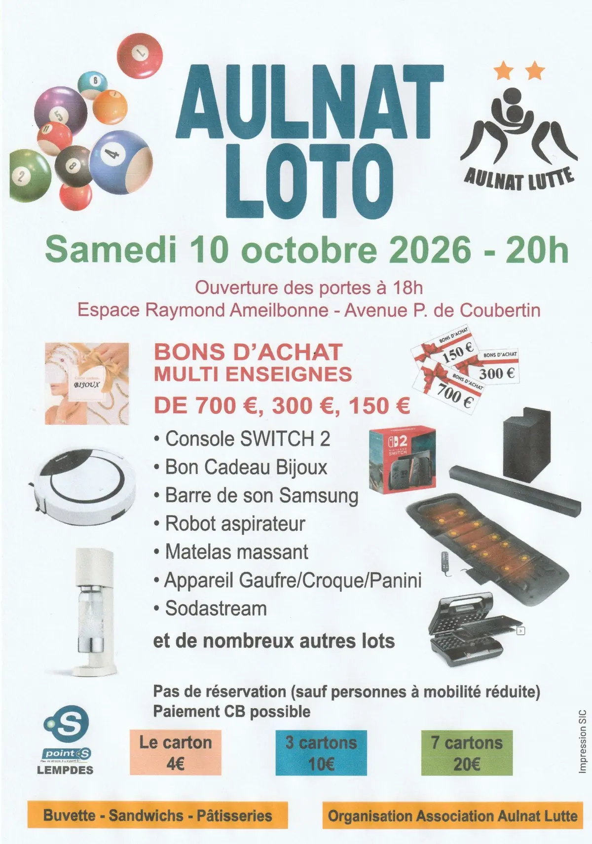 Loto d'Octobre 