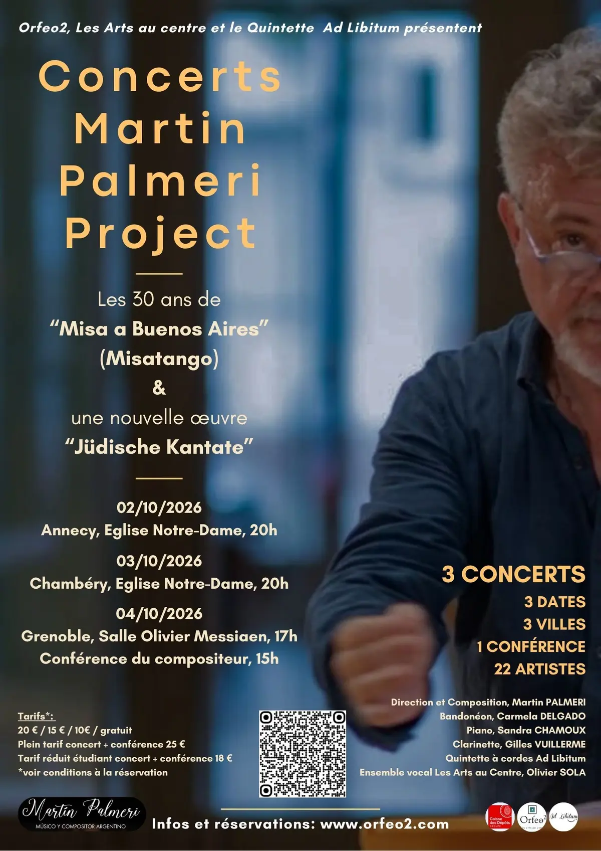 Concert événement Martin Palmeri Project
