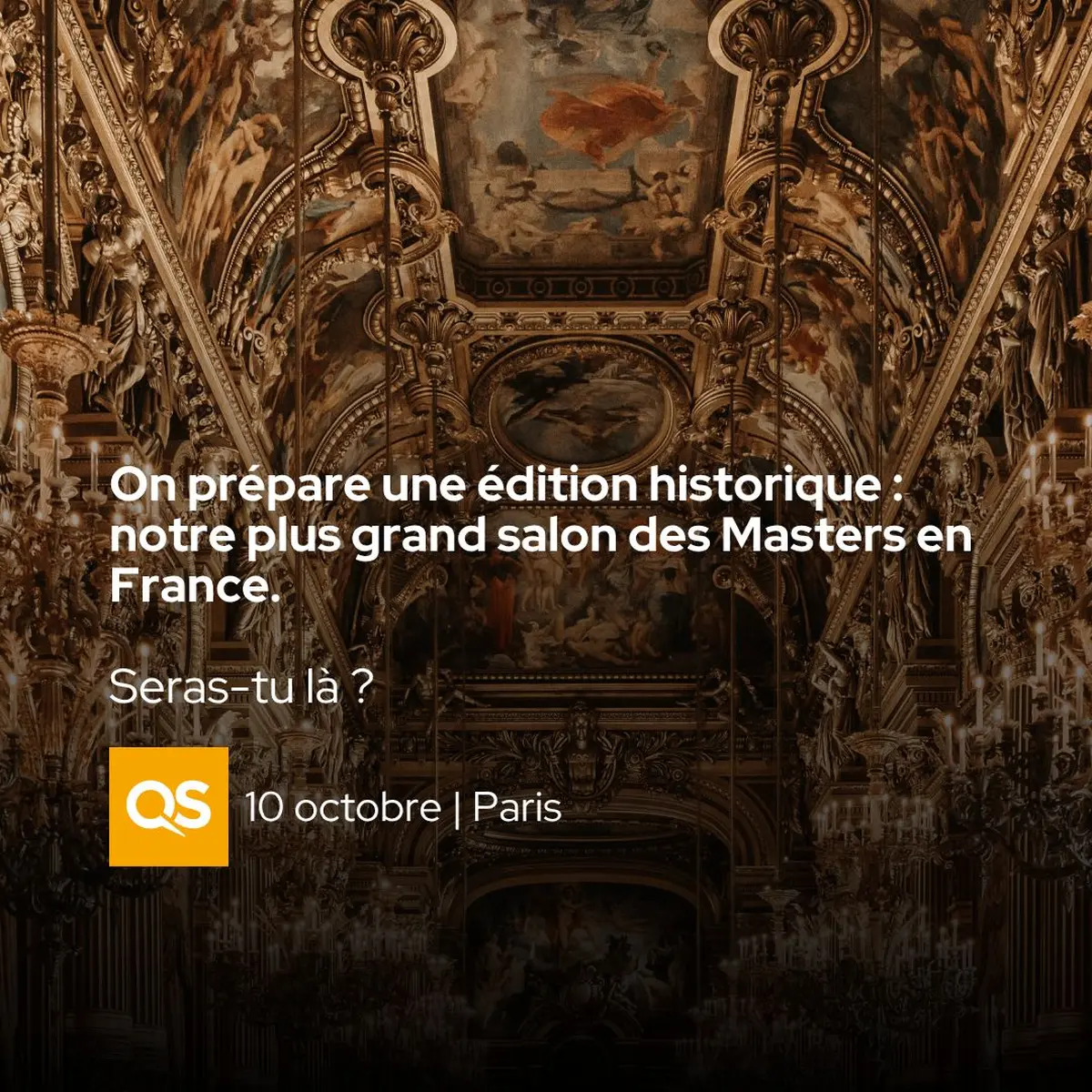 Salon QS Masters & MBA Paris 2026 : Universités Internationales