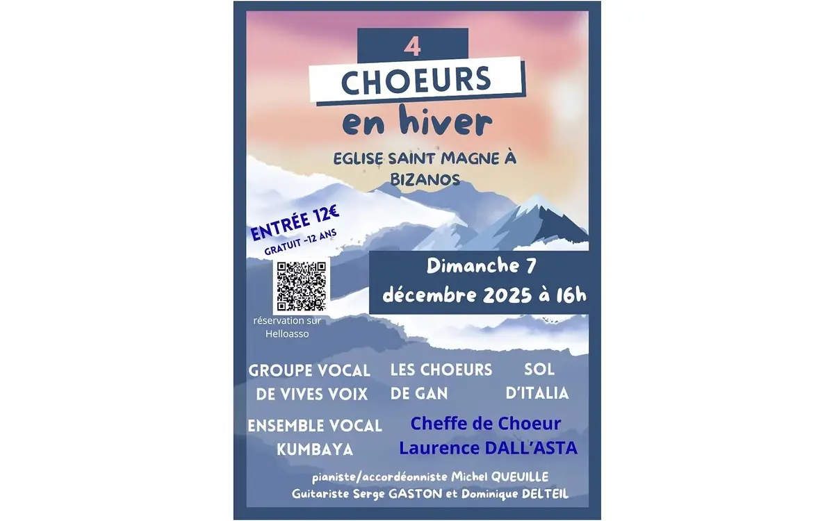 4 Choeurs en hiver