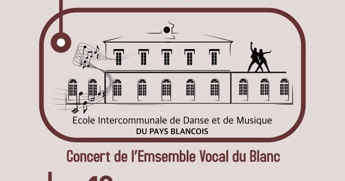 40 ans de l'EIDM du Blanc, concert de l'ensemble vocal