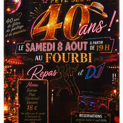 40 ans du Comité des fêtes des Paluds