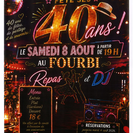 40 ans du Comité des fêtes des Paluds