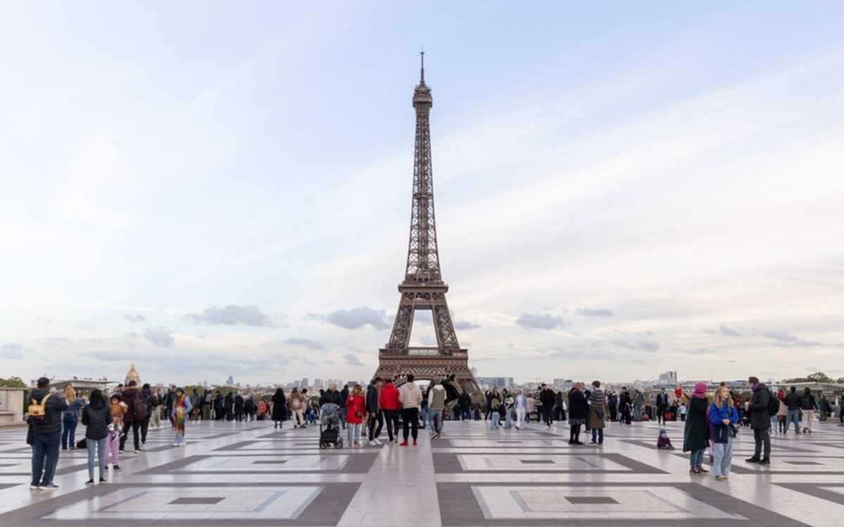 L'esplanade du Trocadéro (16e)