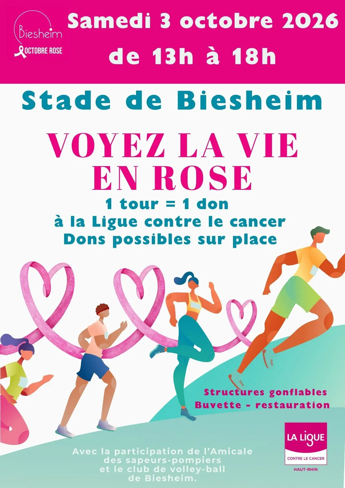 Course solidaire pour Octobre rose