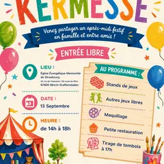 Kermesse familiale à Illkirch!