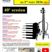 40ème session : Académie des jeunes solistes