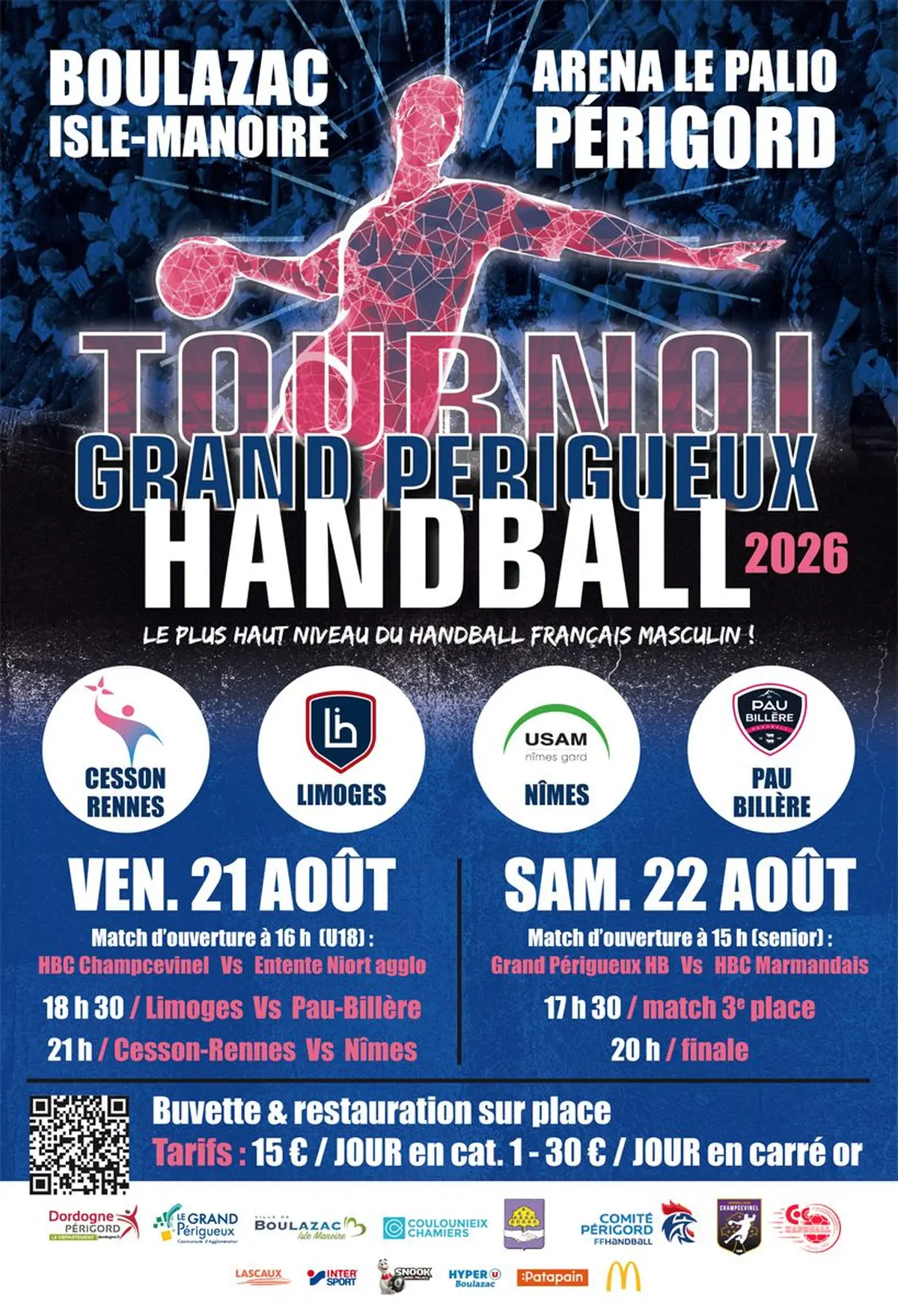 Tournoi grand Périgueux Handball