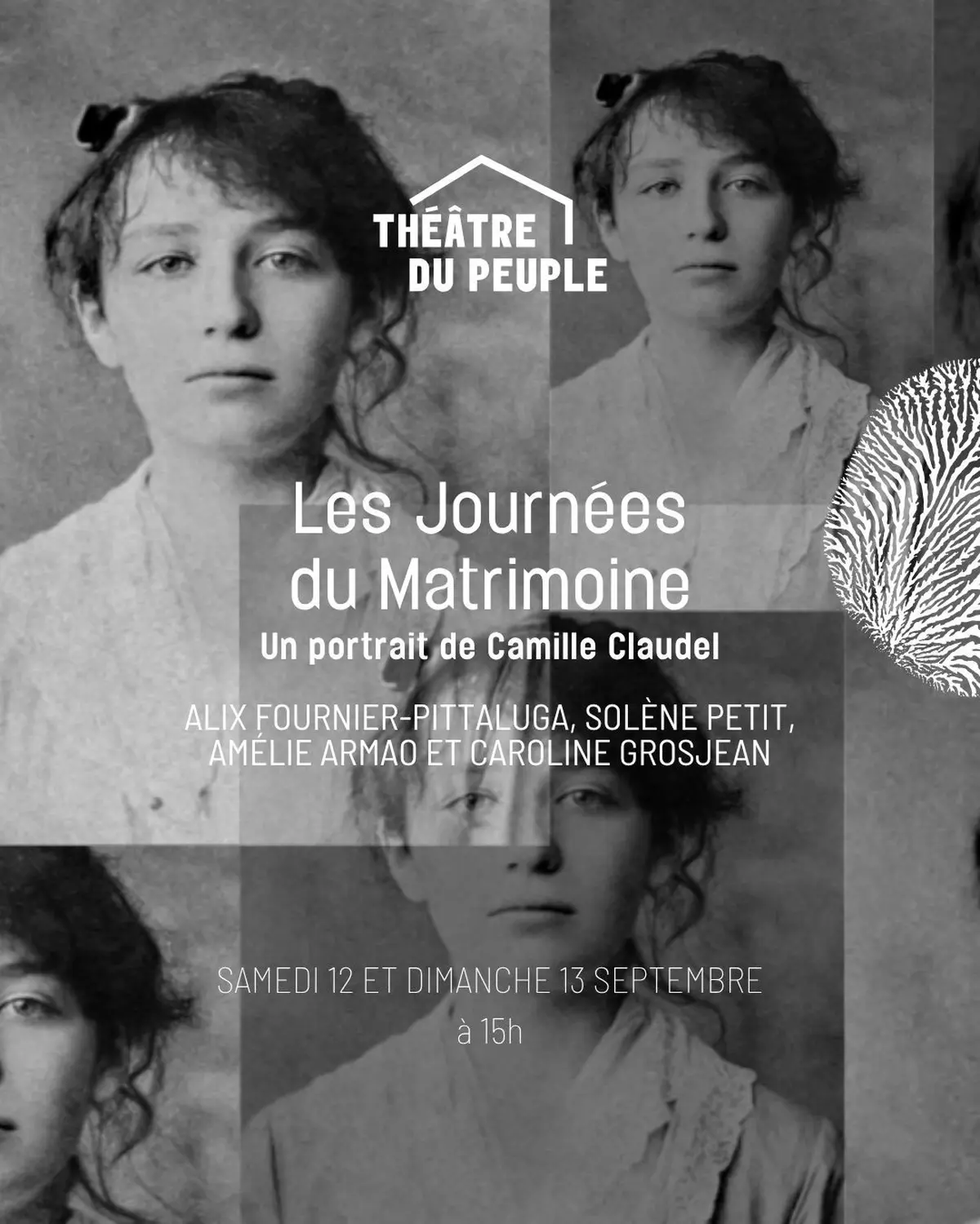 Journées du Matrimoine - Un portrait de Camille Claudel