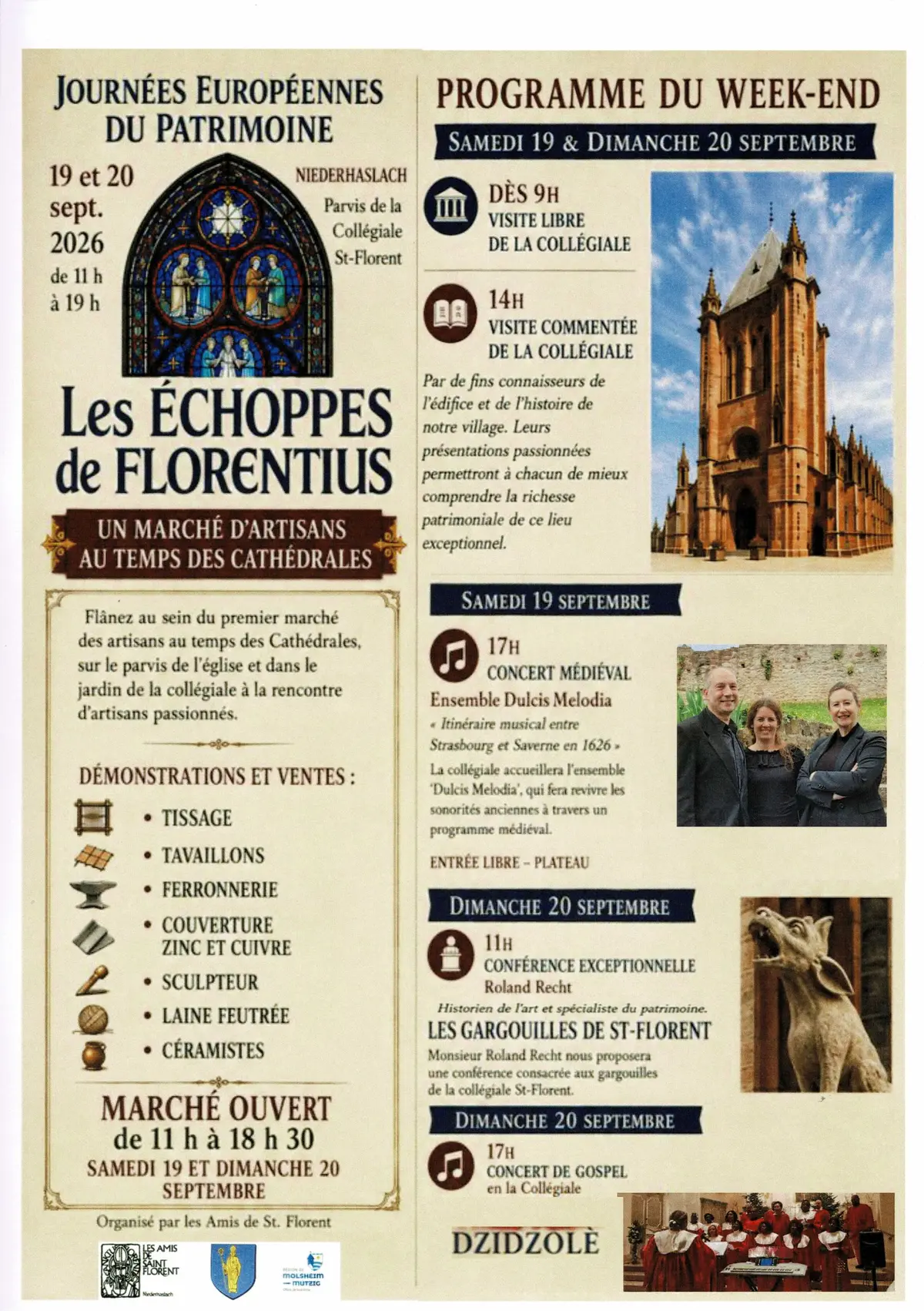 Les Echoppes de Florentius - Marché des artisans au temps des cathédrales