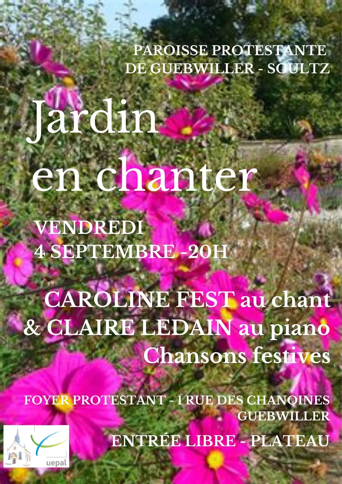 Jardin en chanter