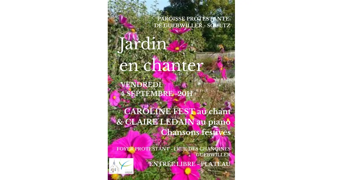 Jardin en chanter