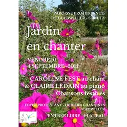 Jardin en chanter