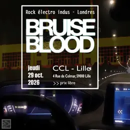 BRUISE BLOOD : 1er concert en France, 1ère tournée européenne !