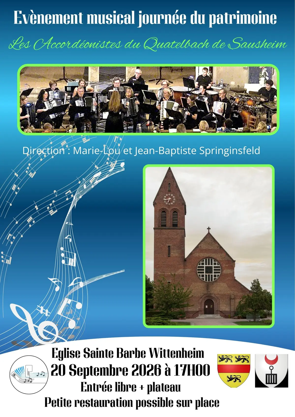 Evènement musical des Journées européennes du patrimoine 