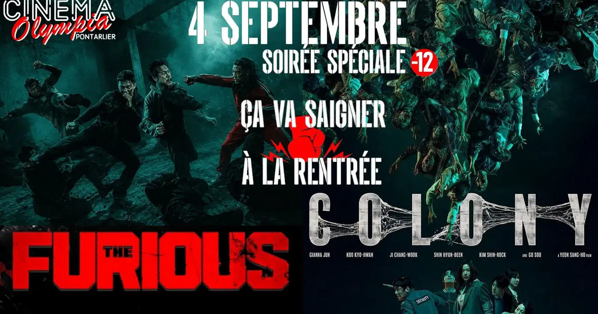 Evenement en séance unique : The furious et colony