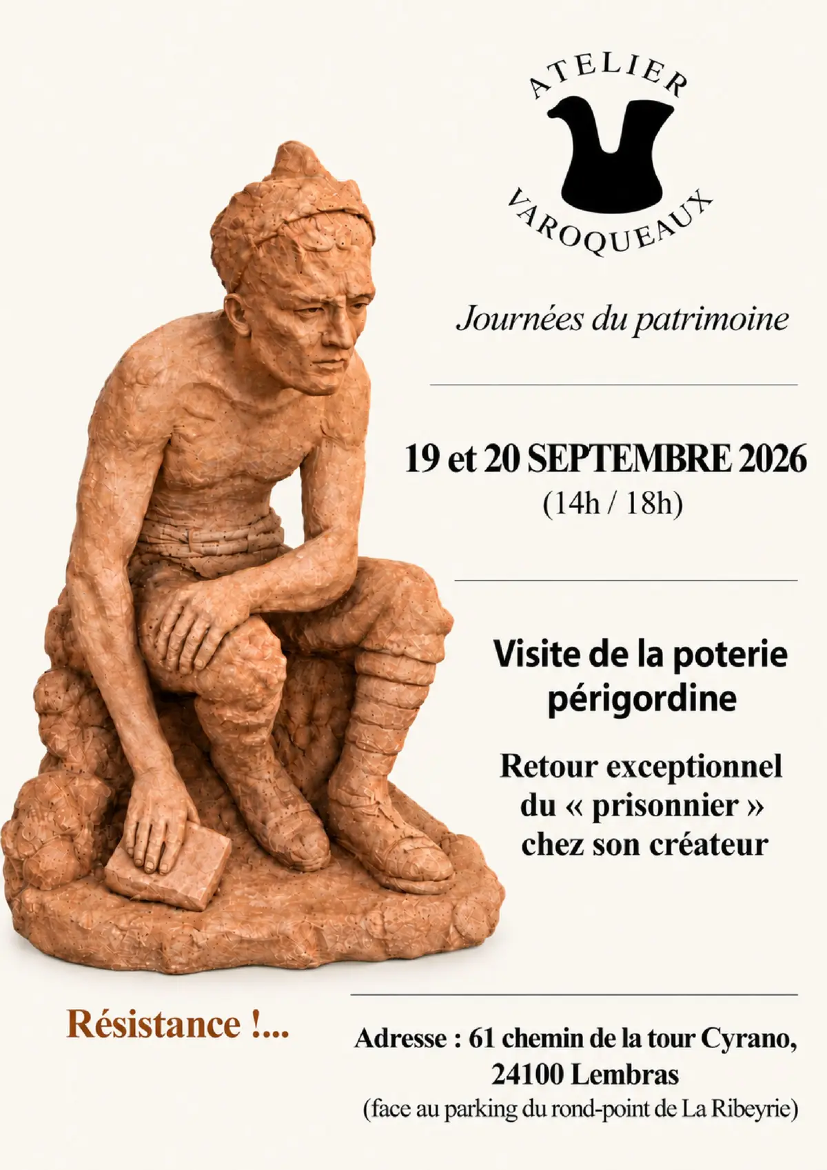 Journée du patrimoine - Visite de l'ancienne Poterie Périgordine