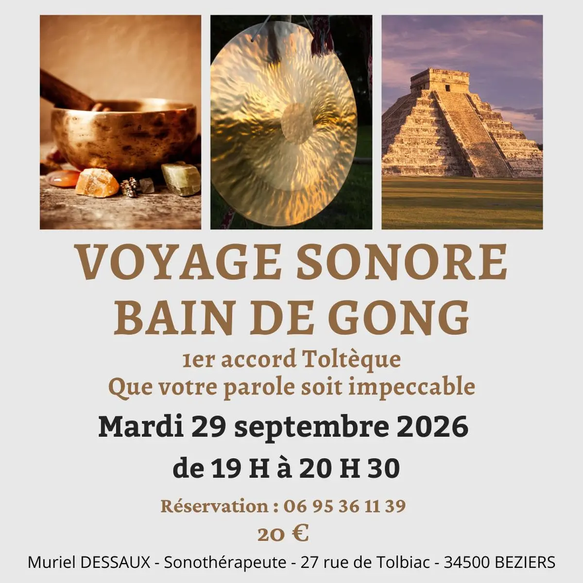 Voyage Sonore à Béziers