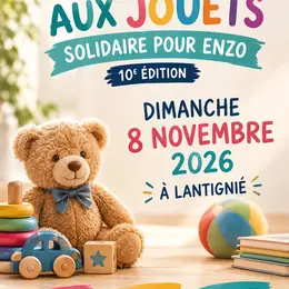 Bourse aux jouets solidaire pour Enzo 