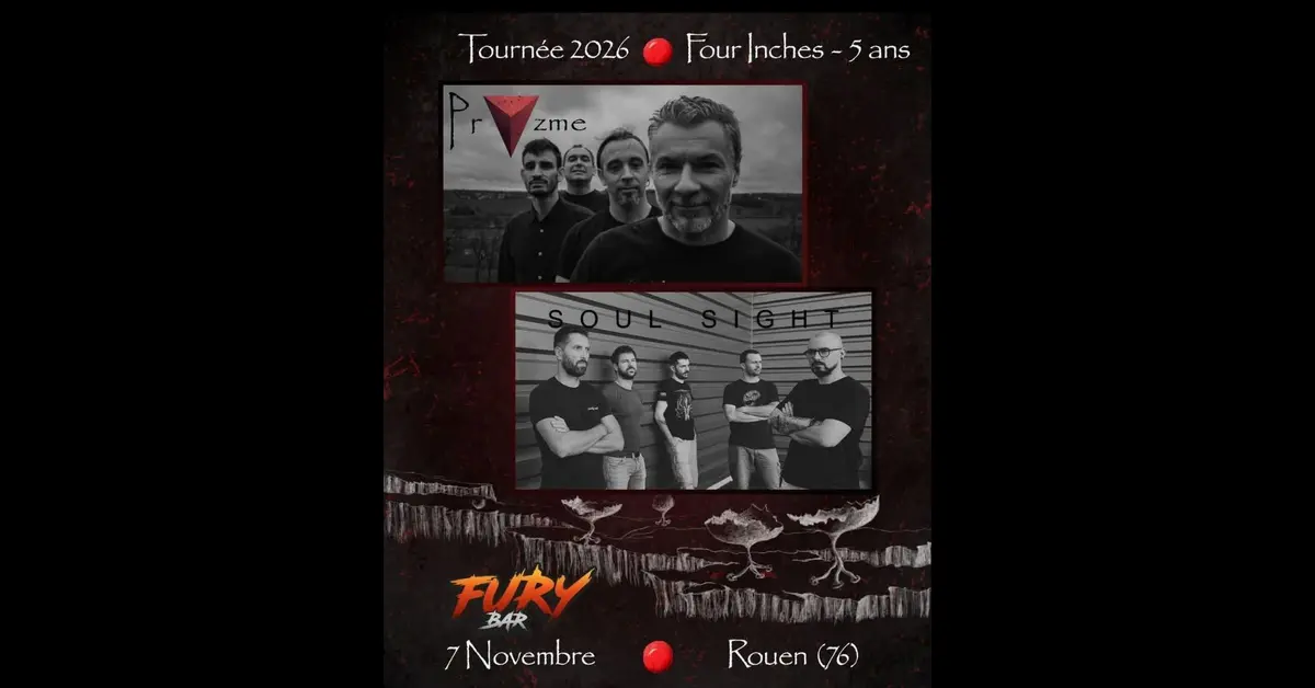 Pryzme et Soul Sight en concert au Fury Bar à Rouen
