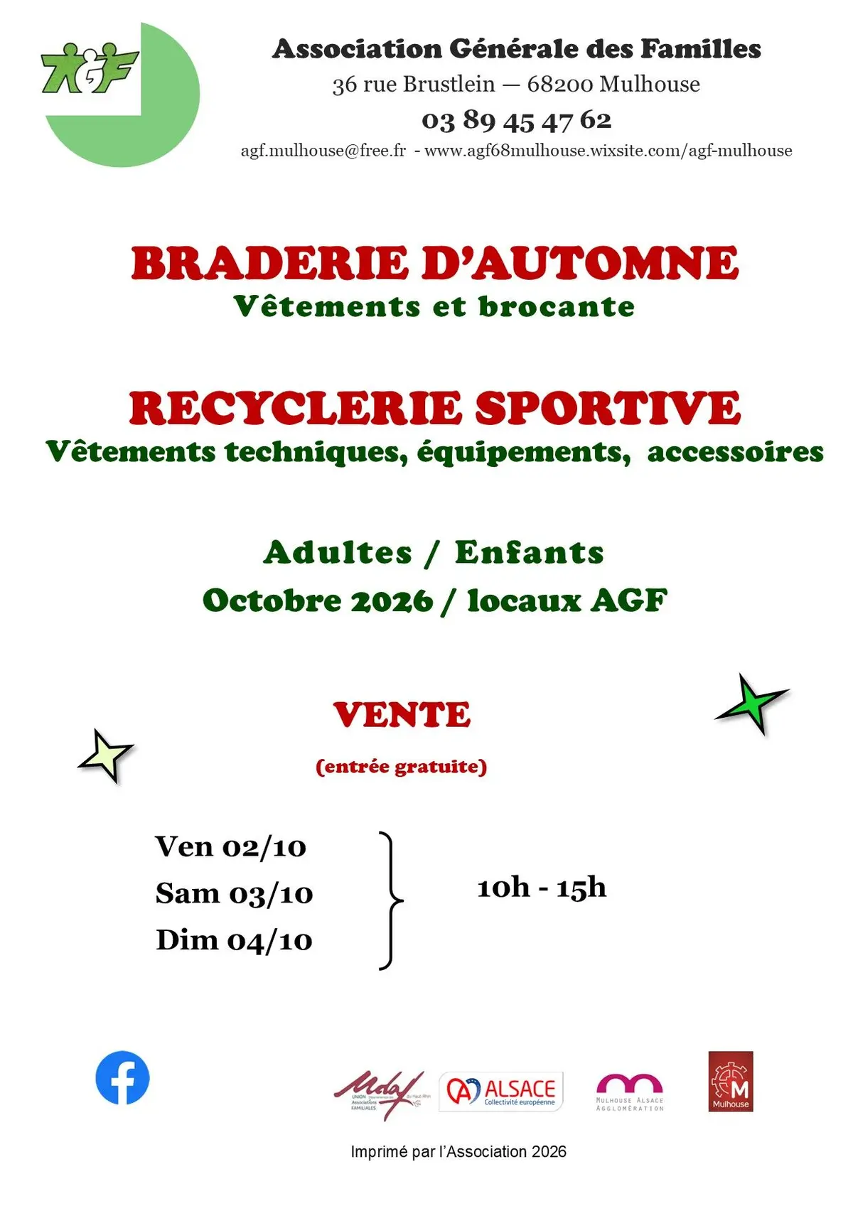 Braderie d'automne