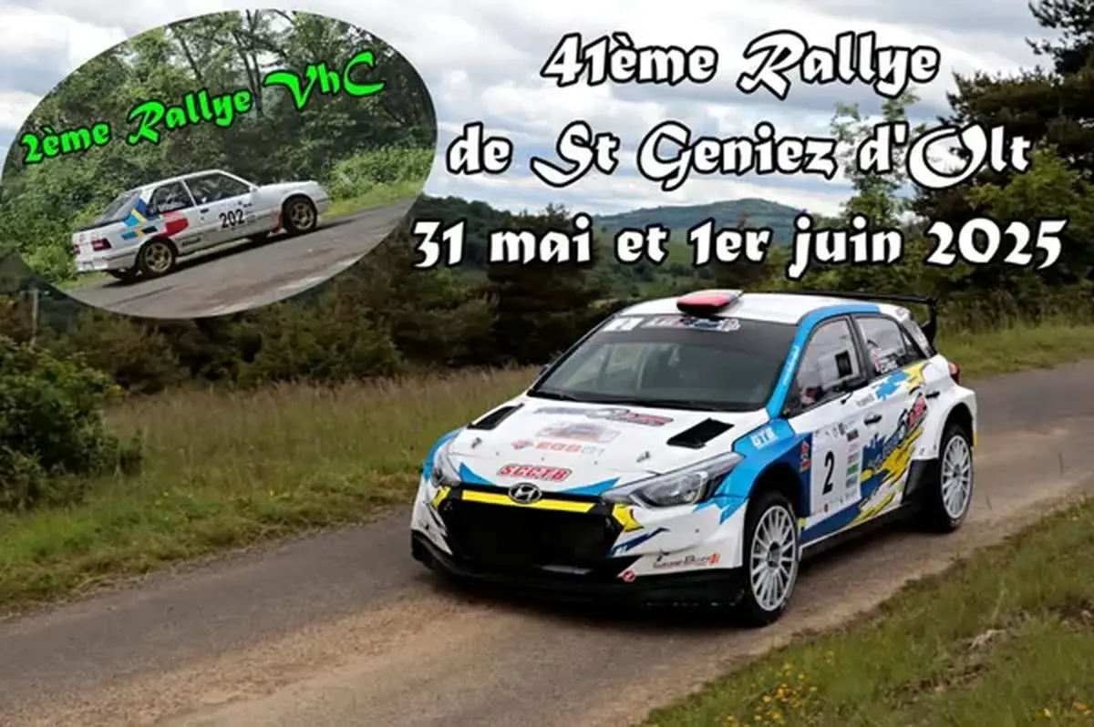 42ème Rallye automobile régional de Saint Geniez d'Olt