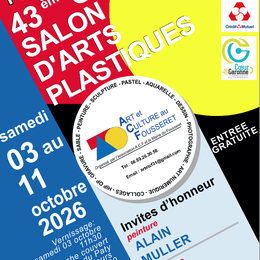 43 Eme Salon D'Arts Plastiques Du Fousseret