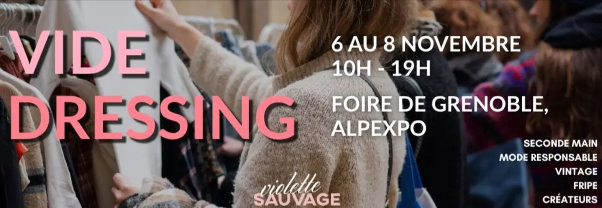 Violette Sauvage à Grenoble : le grand week-end de la mode seconde main
