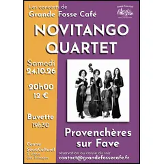 Concert NOVITANGO Quartet
