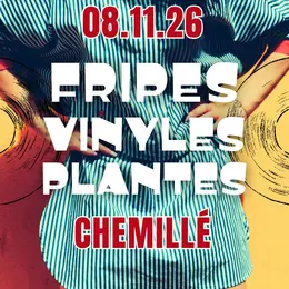 Grande vente de fripes, plantes et vinyles. Chemillé (49)