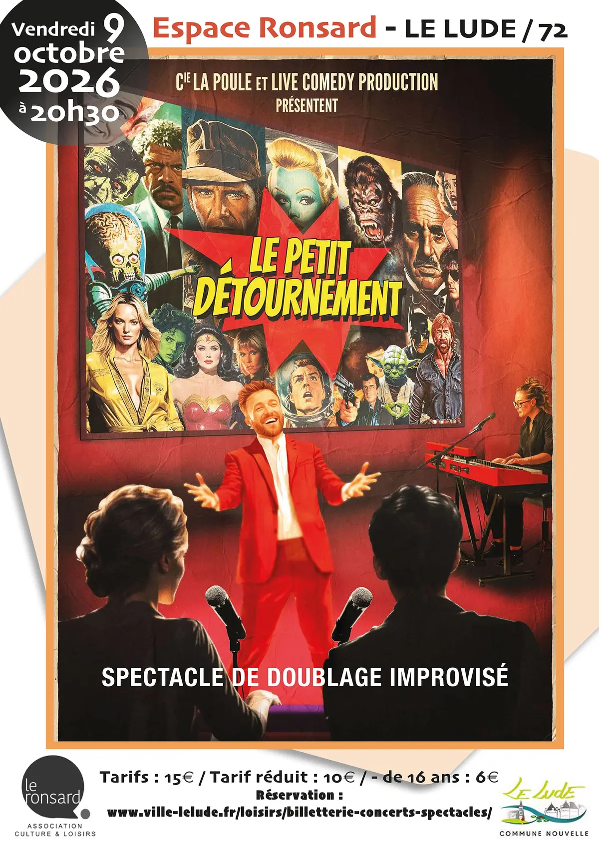 Le Petit Détournement. Spectacle de doublage improvisé