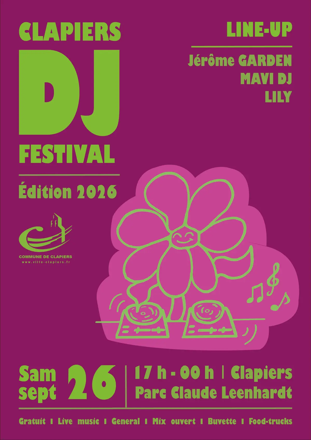 Clapiers DJ festival