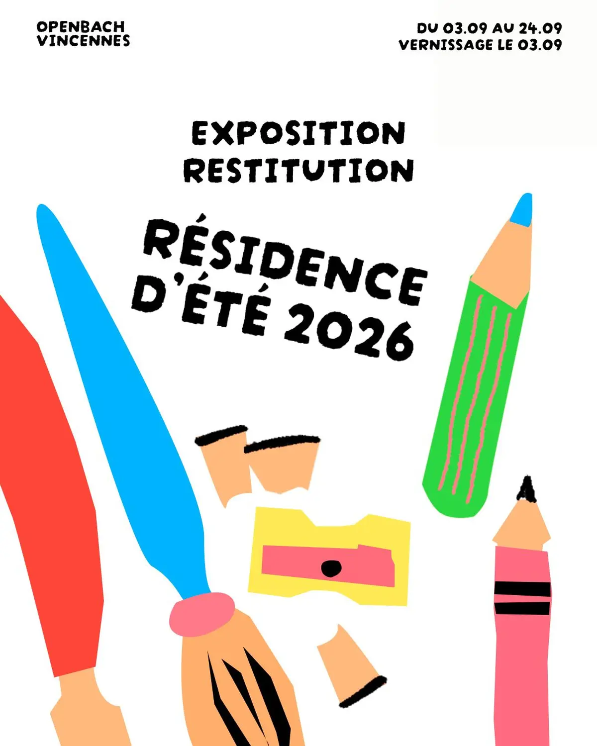 Exposition restitution - Résidence d'été 2026