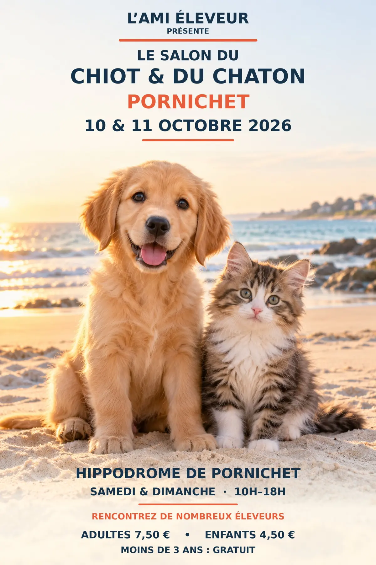 Salon du chiot et du chaton Pornichet