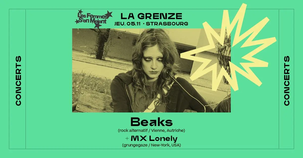 Beaks + MX Lonely en concert à La Grenze