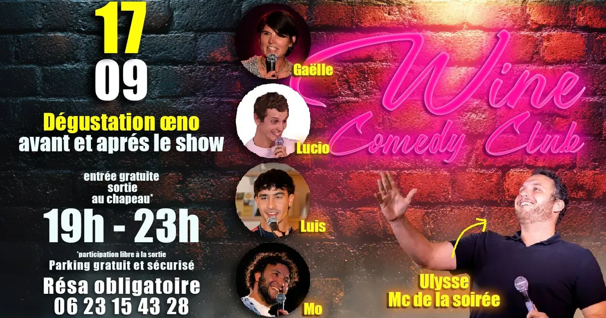 Wine Comedy Club aubagne