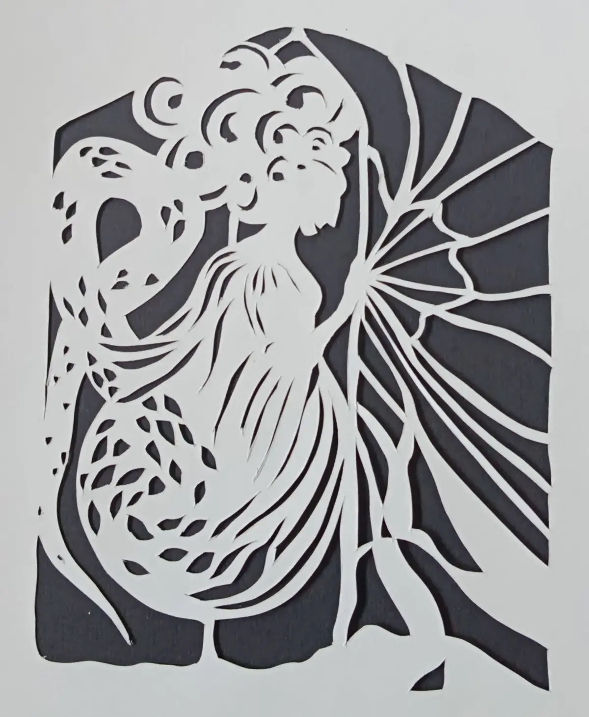 Atelier : PORTRAIT de PAPIER découpé