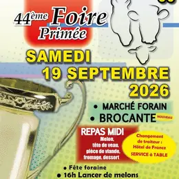 44e Foire de Chantôme